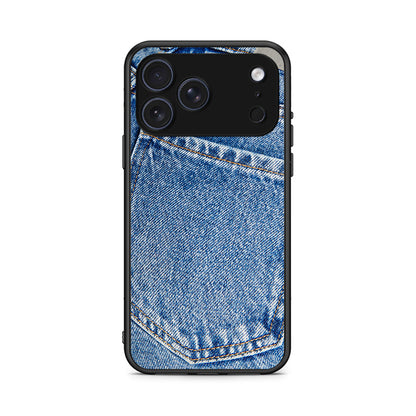 iPhone 17 Pro Jeans Pocket θήκη από τη Smartfits με σχέδιο στο πίσω μέρος και μαύρο περίβλημα | Smartphone case with colorful back and black bezels by Smartfits