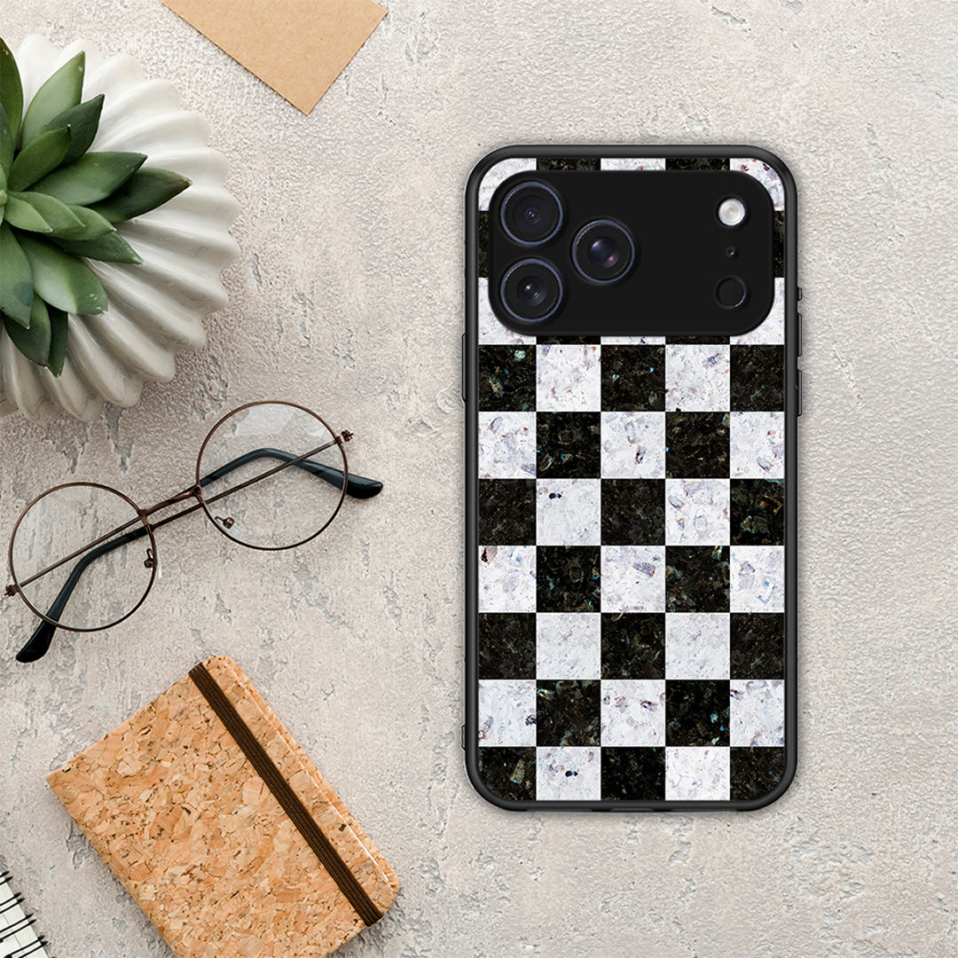 Marble Square Geometric - iPhone 17 Pro θήκη