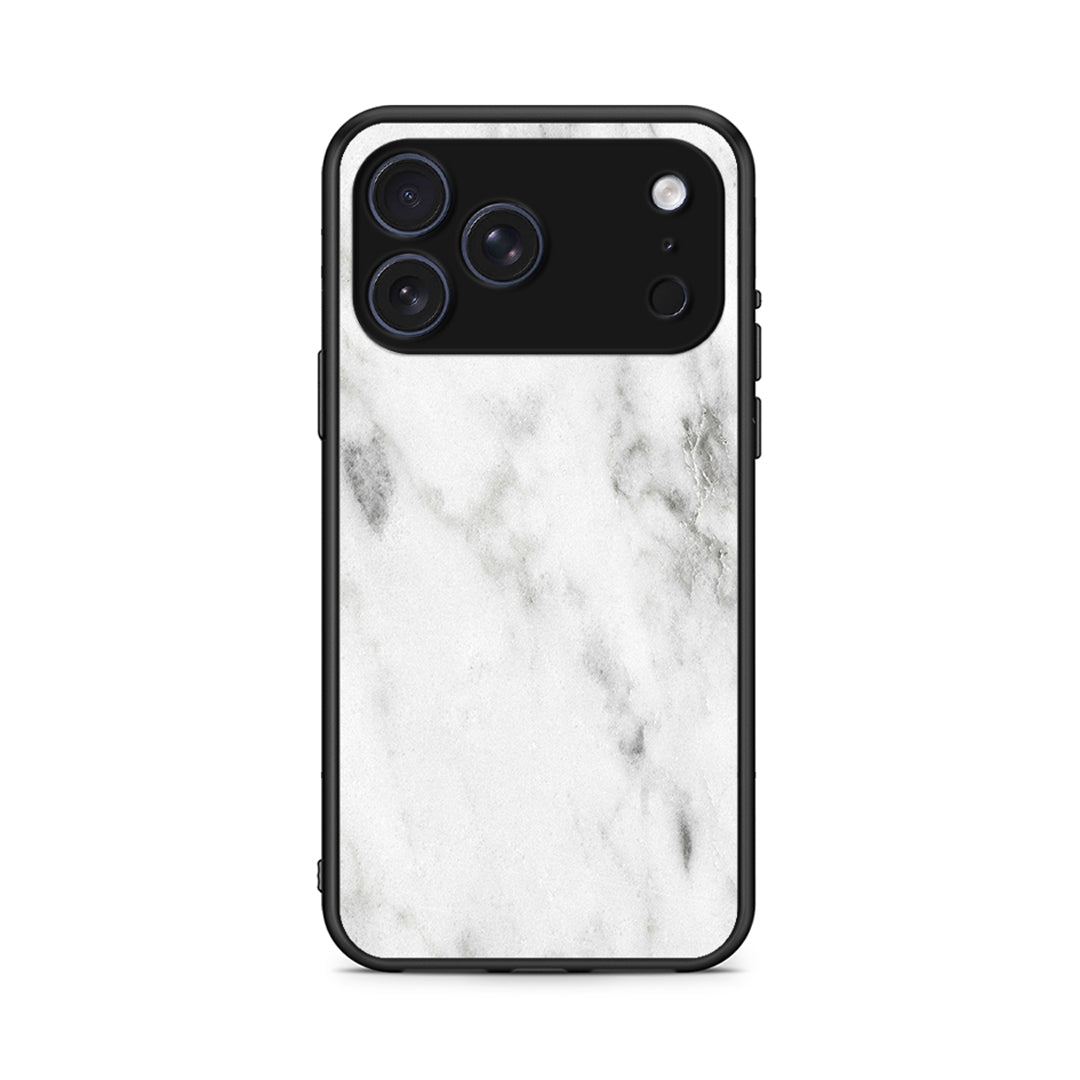 2 - iPhone 17 Pro White marble case, cover, bumper