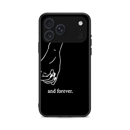 iPhone 17 Pro Max Always & Forever 2 Θήκη Αγίου Βαλεντίνου από τη Smartfits με σχέδιο στο πίσω μέρος και μαύρο περίβλημα | Smartphone case with colorful back and black bezels by Smartfits