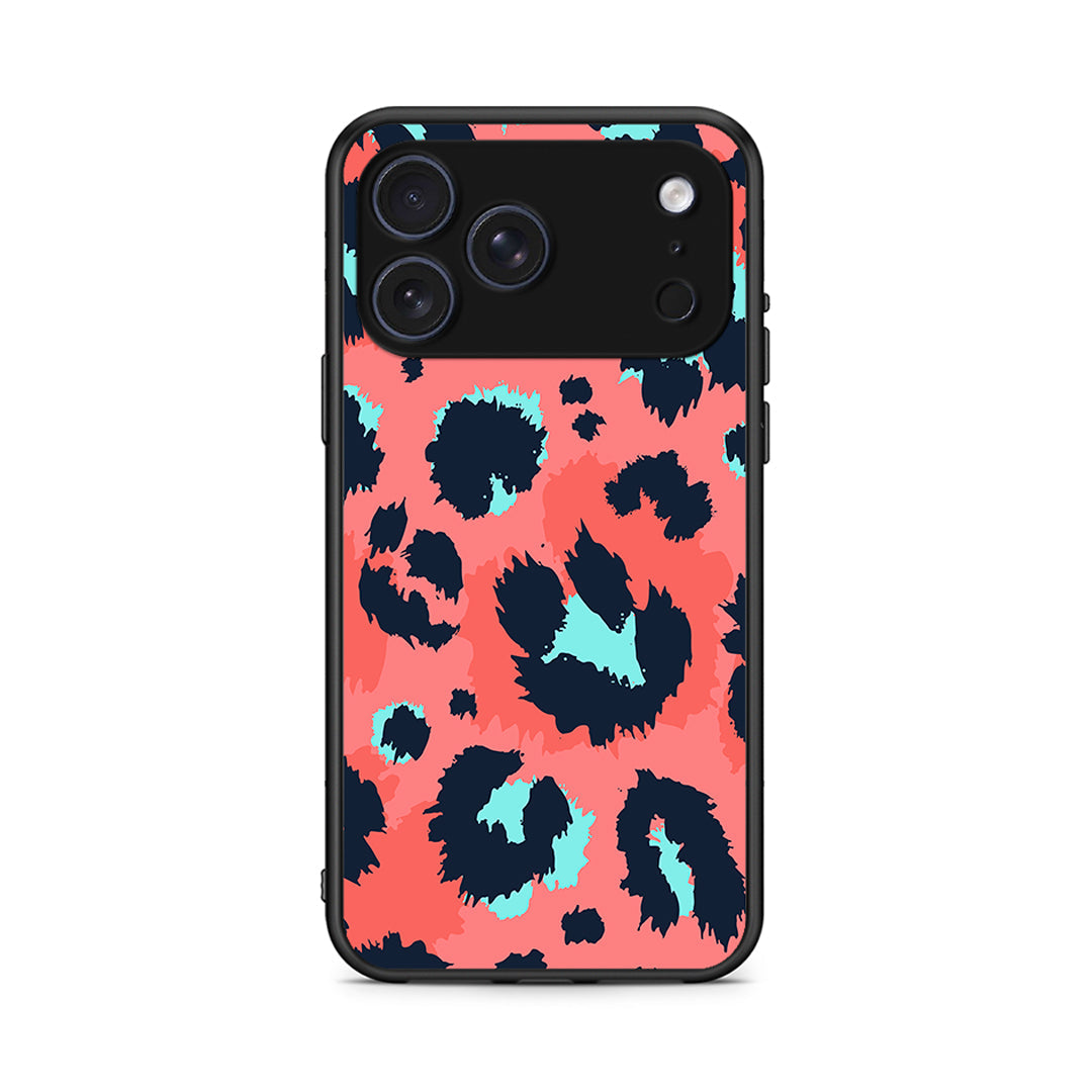 22 - iPhone 17 Pro Max Pink Leopard Animal case, cover, bumper