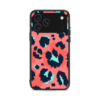 22 - iPhone 17 Pro Max Pink Leopard Animal case, cover, bumper
