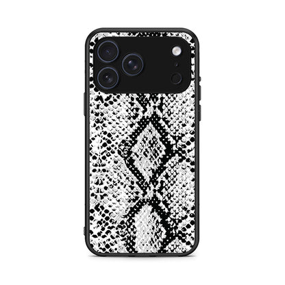 24 - iPhone 17 Pro Max White Snake Animal case, cover, bumper