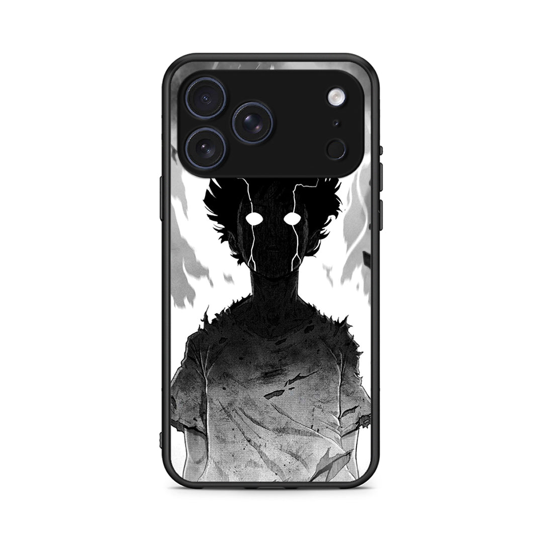 iPhone 17 Pro Max Anime Boy Θήκη από τη Smartfits με σχέδιο στο πίσω μέρος και μαύρο περίβλημα | Smartphone case with colorful back and black bezels by Smartfits