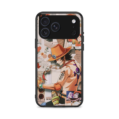 iPhone 17 Pro Max Anime Collage θήκη από τη Smartfits με σχέδιο στο πίσω μέρος και μαύρο περίβλημα | Smartphone case with colorful back and black bezels by Smartfits