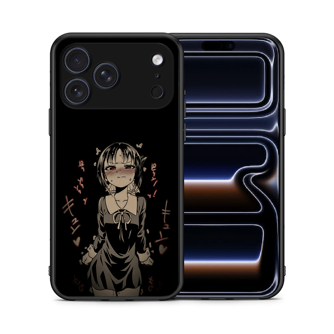 Θήκη iPhone 17 Pro Max Anime Girl από τη Smartfits με σχέδιο στο πίσω μέρος και μαύρο περίβλημα | iPhone 17 Pro Max Anime Girl case with colorful back and black bezels