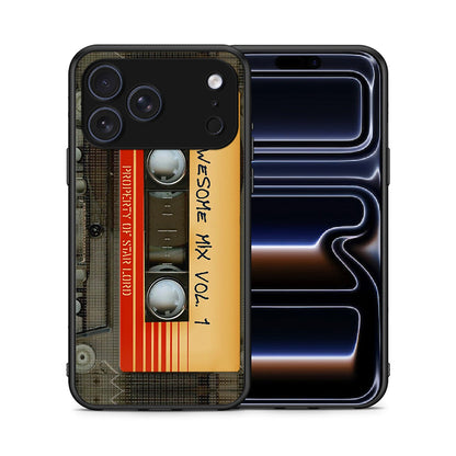 Θήκη iPhone 17 Pro Max Awesome Mix από τη Smartfits με σχέδιο στο πίσω μέρος και μαύρο περίβλημα | iPhone 17 Pro Max Awesome Mix case with colorful back and black bezels