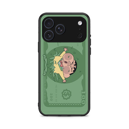 iPhone 17 Pro Max Big Money Θήκη Αγίου Βαλεντίνου από τη Smartfits με σχέδιο στο πίσω μέρος και μαύρο περίβλημα | Smartphone case with colorful back and black bezels by Smartfits