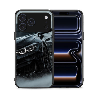 Θήκη iPhone 17 Pro Max Black BMW από τη Smartfits με σχέδιο στο πίσω μέρος και μαύρο περίβλημα | iPhone 17 Pro Max Black BMW case with colorful back and black bezels