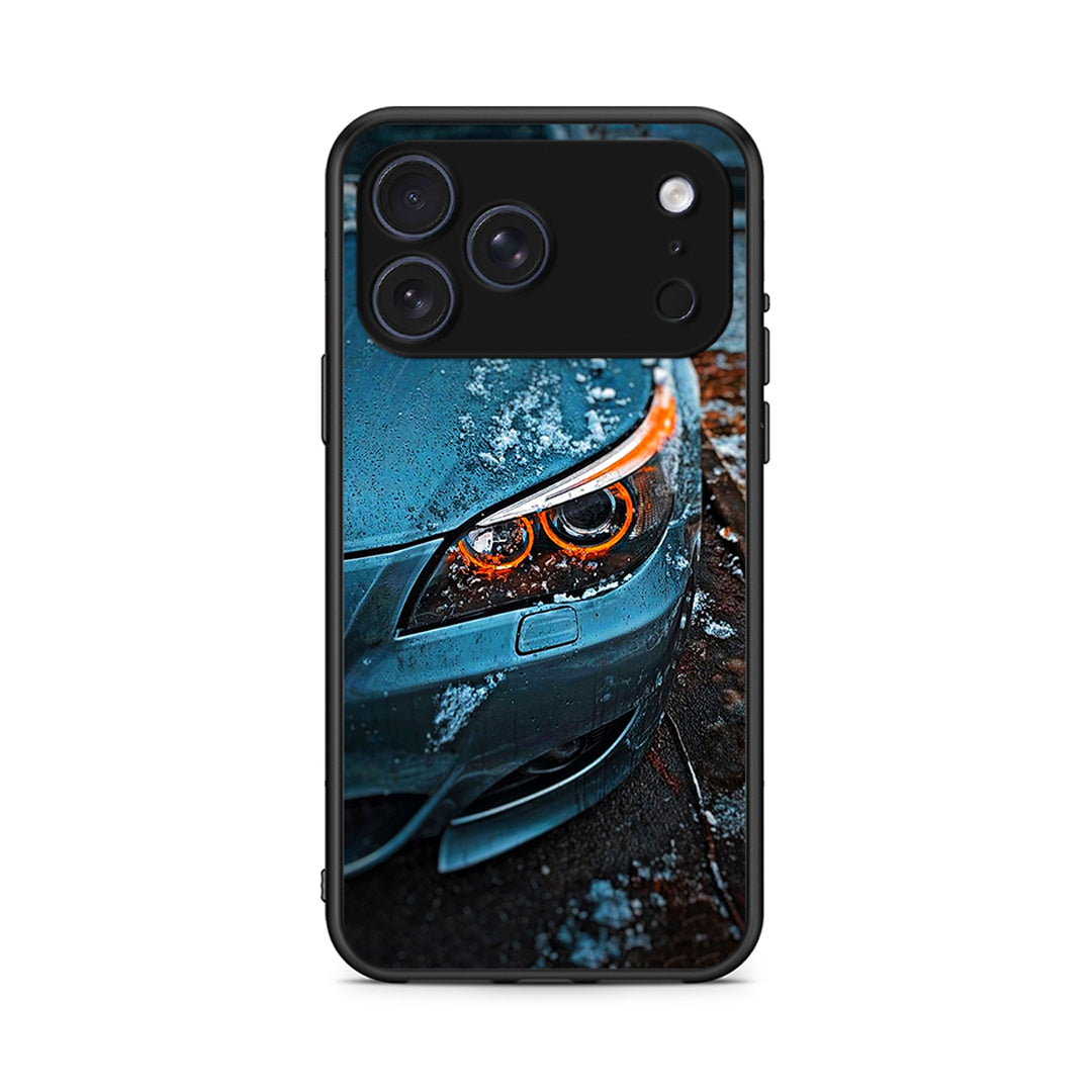 iPhone 17 Pro Max Bmw E60 Θήκη από τη Smartfits με σχέδιο στο πίσω μέρος και μαύρο περίβλημα | Smartphone case with colorful back and black bezels by Smartfits