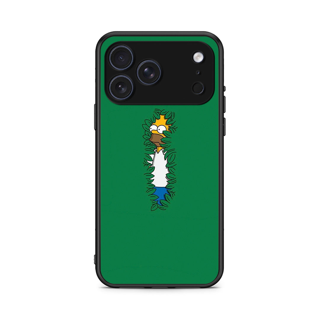 iPhone 17 Pro Max Bush Man Θήκη Αγίου Βαλεντίνου από τη Smartfits με σχέδιο στο πίσω μέρος και μαύρο περίβλημα | Smartphone case with colorful back and black bezels by Smartfits