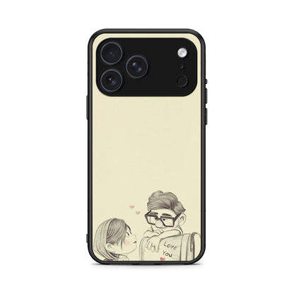 iPhone 17 Pro Max Carl And Ellie θήκη από τη Smartfits με σχέδιο στο πίσω μέρος και μαύρο περίβλημα | Smartphone case with colorful back and black bezels by Smartfits