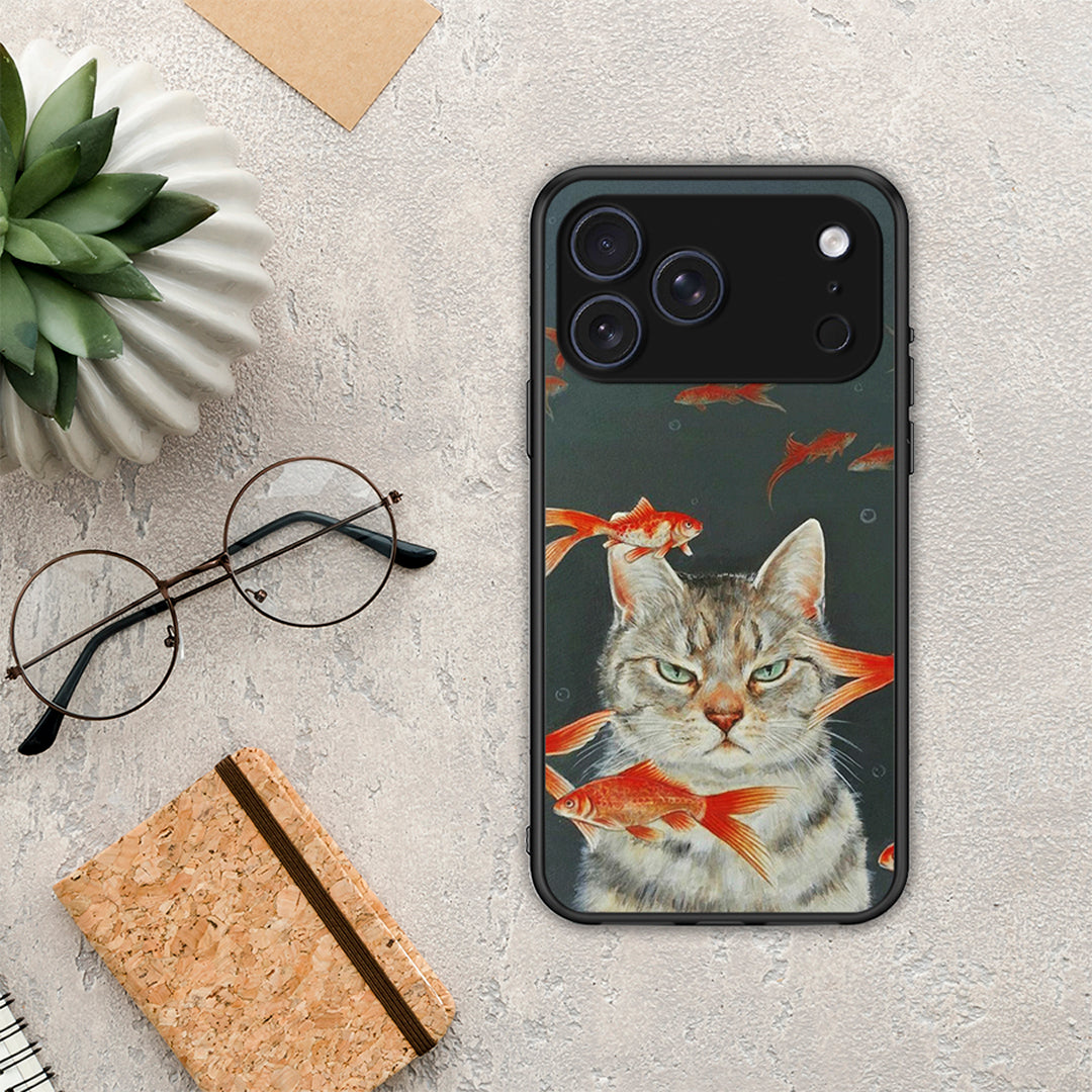 Cat Goldfish - iPhone 17 Pro Max θήκη