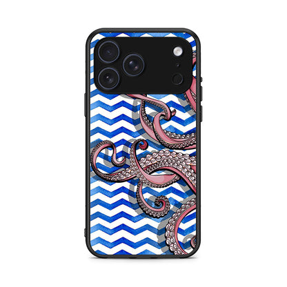 iPhone 17 Pro Max Chevron Devilfish θήκη από τη Smartfits με σχέδιο στο πίσω μέρος και μαύρο περίβλημα | Smartphone case with colorful back and black bezels by Smartfits