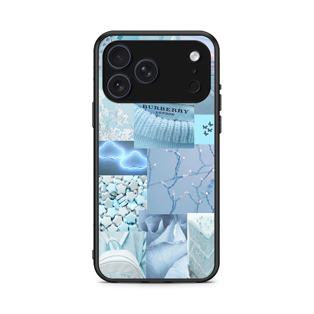 iPhone 17 Pro Max Ciel Aesthetic Collage θήκη από τη Smartfits με σχέδιο στο πίσω μέρος και μαύρο περίβλημα | Smartphone case with colorful back and black bezels by Smartfits
