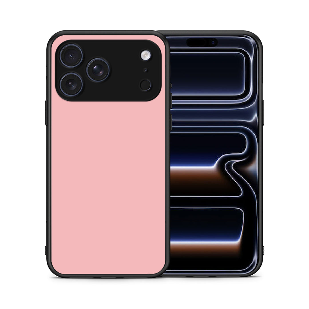 Θήκη iPhone 17 Pro Max Nude Color από τη Smartfits με σχέδιο στο πίσω μέρος και μαύρο περίβλημα | iPhone 17 Pro Max Nude Color case with colorful back and black bezels
