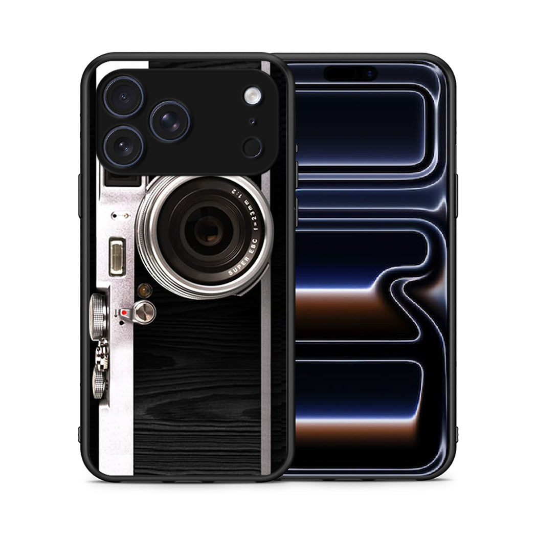 Θήκη iPhone 17 Pro Max Emily In Paris από τη Smartfits με σχέδιο στο πίσω μέρος και μαύρο περίβλημα | iPhone 17 Pro Max Emily In Paris case with colorful back and black bezels
