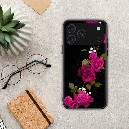 Flower Red Roses - iPhone 17 Pro Max θήκη
