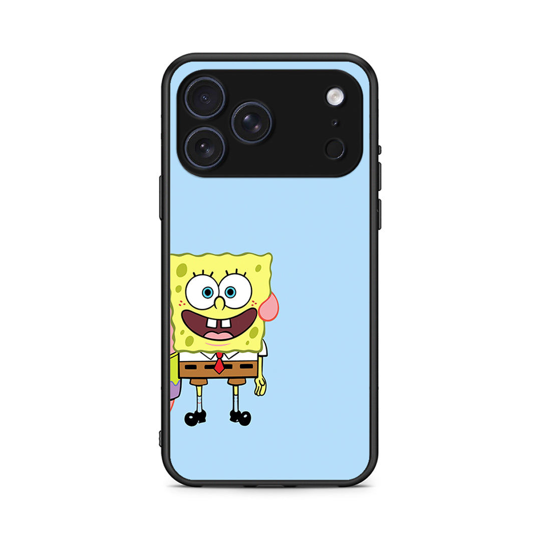 iPhone 17 Pro Max Friends Bob θήκη από τη Smartfits με σχέδιο στο πίσω μέρος και μαύρο περίβλημα | Smartphone case with colorful back and black bezels by Smartfits
