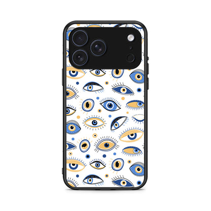 iPhone 17 Pro Max Ftou Ftou θήκη από τη Smartfits με σχέδιο στο πίσω μέρος και μαύρο περίβλημα | Smartphone case with colorful back and black bezels by Smartfits
