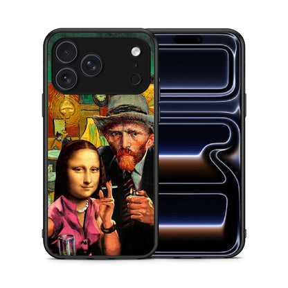 Θήκη iPhone 17 Pro Max Funny Art από τη Smartfits με σχέδιο στο πίσω μέρος και μαύρο περίβλημα | iPhone 17 Pro Max Funny Art case with colorful back and black bezels