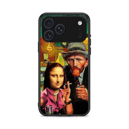 iPhone 17 Pro Max Funny Art θήκη από τη Smartfits με σχέδιο στο πίσω μέρος και μαύρο περίβλημα | Smartphone case with colorful back and black bezels by Smartfits