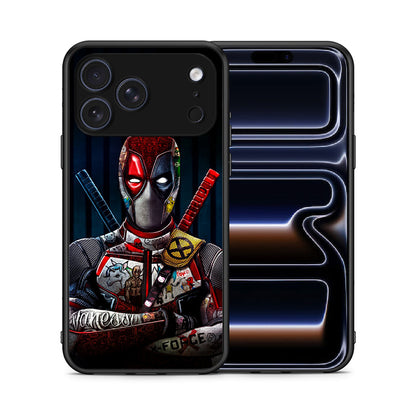 Θήκη iPhone 17 Pro Max Funny Guy από τη Smartfits με σχέδιο στο πίσω μέρος και μαύρο περίβλημα | iPhone 17 Pro Max Funny Guy case with colorful back and black bezels