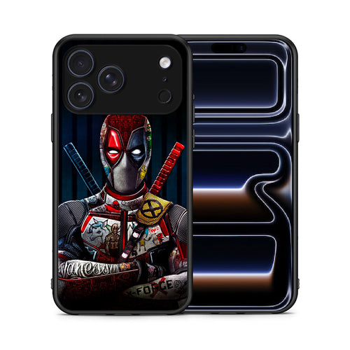 Θήκη iPhone 17 Pro Max Funny Guy από τη Smartfits με σχέδιο στο πίσω μέρος και μαύρο περίβλημα | iPhone 17 Pro Max Funny Guy case with colorful back and black bezels