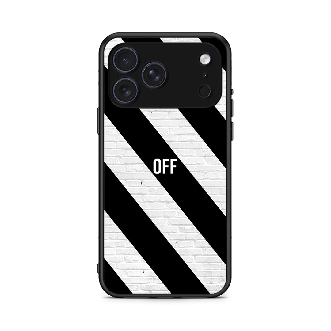 iPhone 17 Pro Max Get Off θήκη από τη Smartfits με σχέδιο στο πίσω μέρος και μαύρο περίβλημα | Smartphone case with colorful back and black bezels by Smartfits