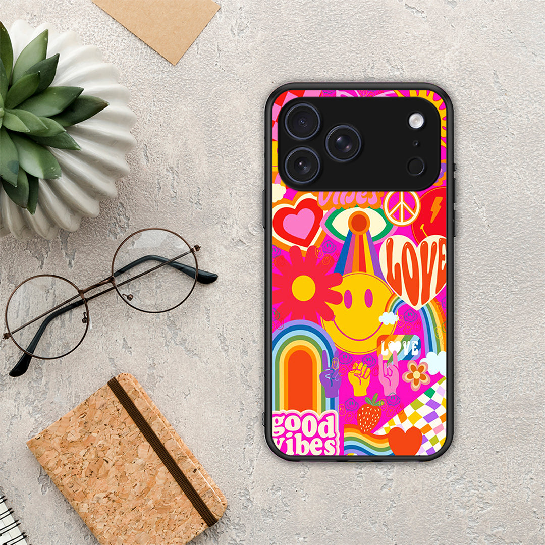 Hippie Love - iPhone 17 Pro Max θήκη
