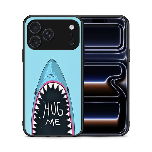 Θήκη iPhone 17 Pro Max Hug Me από τη Smartfits με σχέδιο στο πίσω μέρος και μαύρο περίβλημα | iPhone 17 Pro Max Hug Me case with colorful back and black bezels