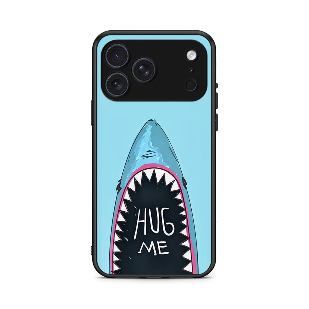 iPhone 17 Pro Max Hug Me θήκη από τη Smartfits με σχέδιο στο πίσω μέρος και μαύρο περίβλημα | Smartphone case with colorful back and black bezels by Smartfits