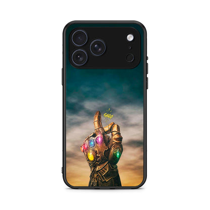 iPhone 17 Pro Max Infinity Snap θήκη από τη Smartfits με σχέδιο στο πίσω μέρος και μαύρο περίβλημα | Smartphone case with colorful back and black bezels by Smartfits