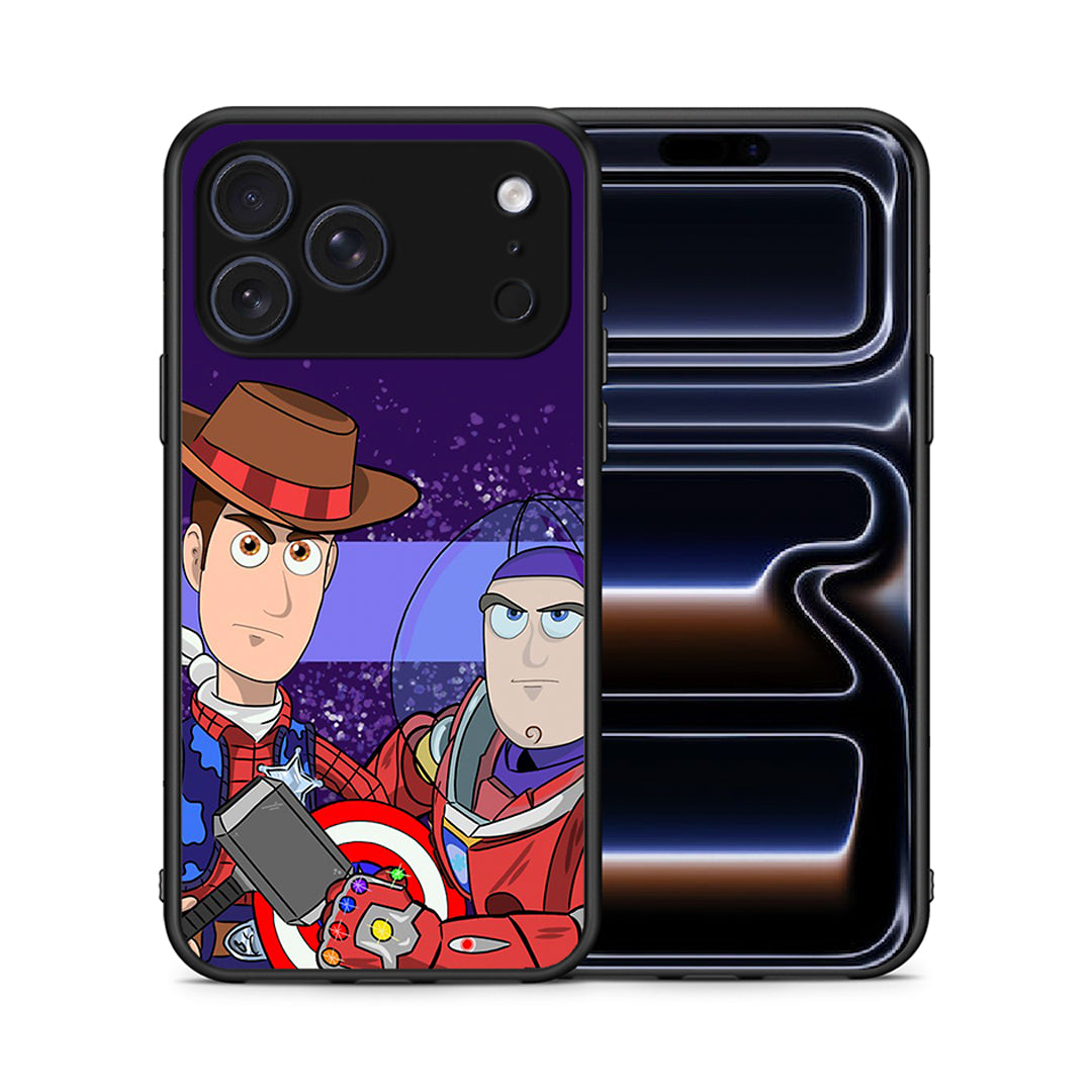 Θήκη iPhone 17 Pro Max Infinity Story από τη Smartfits με σχέδιο στο πίσω μέρος και μαύρο περίβλημα | iPhone 17 Pro Max Infinity Story case with colorful back and black bezels