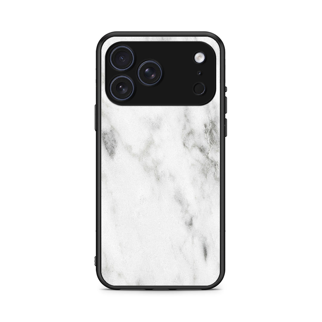 2 - iPhone 17 Pro Max White marble case, cover, bumper
