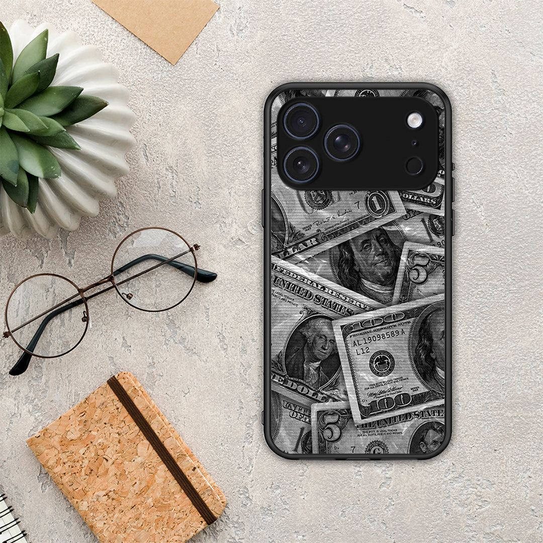 Money Dollars - iPhone 17 Pro Max θήκη