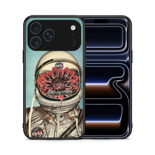 Θήκη iPhone 17 Pro Max Nasa Bloom από τη Smartfits με σχέδιο στο πίσω μέρος και μαύρο περίβλημα | iPhone 17 Pro Max Nasa Bloom case with colorful back and black bezels