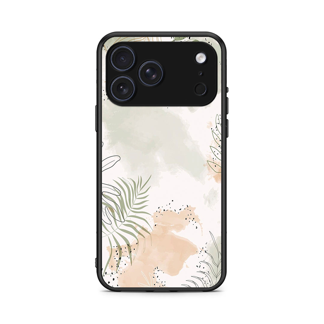 iPhone 17 Pro Max Nude Plants Θήκη από τη Smartfits με σχέδιο στο πίσω μέρος και μαύρο περίβλημα | Smartphone case with colorful back and black bezels by Smartfits