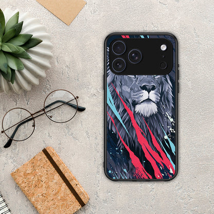 PopArt Lion Designer - iPhone 17 Pro Max θήκη