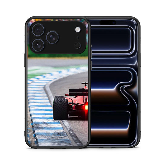Θήκη iPhone 17 Pro Max Racing Vibes από τη Smartfits με σχέδιο στο πίσω μέρος και μαύρο περίβλημα | iPhone 17 Pro Max Racing Vibes case with colorful back and black bezels