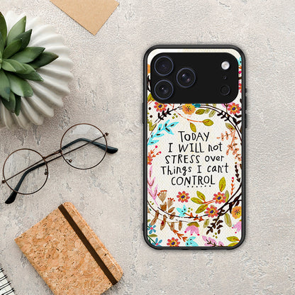 Stress Over - iPhone 17 Pro Max θήκη