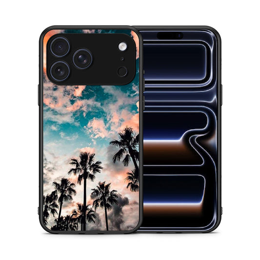 Θήκη iPhone 17 Pro Max Sky Summer από τη Smartfits με σχέδιο στο πίσω μέρος και μαύρο περίβλημα | iPhone 17 Pro Max Sky Summer case with colorful back and black bezels