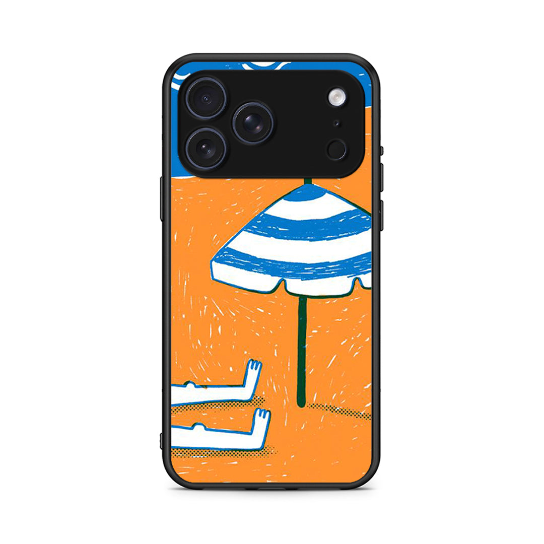 iPhone 17 Pro Max Summering Θήκη από τη Smartfits με σχέδιο στο πίσω μέρος και μαύρο περίβλημα | Smartphone case with colorful back and black bezels by Smartfits