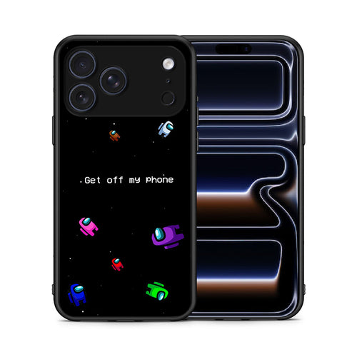 Θήκη iPhone 17 Pro Max AFK Text από τη Smartfits με σχέδιο στο πίσω μέρος και μαύρο περίβλημα | iPhone 17 Pro Max AFK Text case with colorful back and black bezels