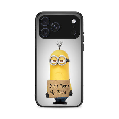 4 - iPhone 17 Pro Max Minion Text case, cover, bumper