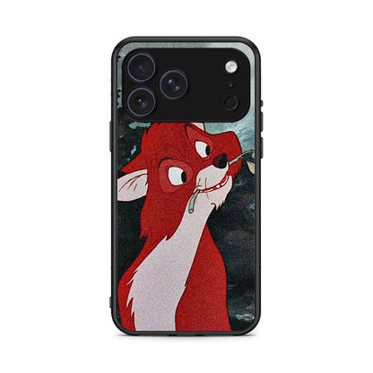 iPhone 17 Pro Max Tod And Vixey Love 1 θήκη από τη Smartfits με σχέδιο στο πίσω μέρος και μαύρο περίβλημα | Smartphone case with colorful back and black bezels by Smartfits