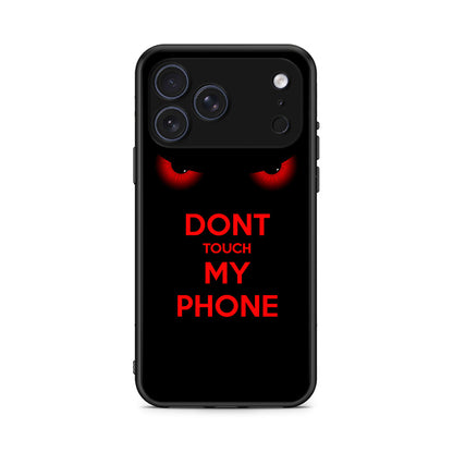 iPhone 17 Pro Max Touch My Phone Θήκη από τη Smartfits με σχέδιο στο πίσω μέρος και μαύρο περίβλημα | Smartphone case with colorful back and black bezels by Smartfits