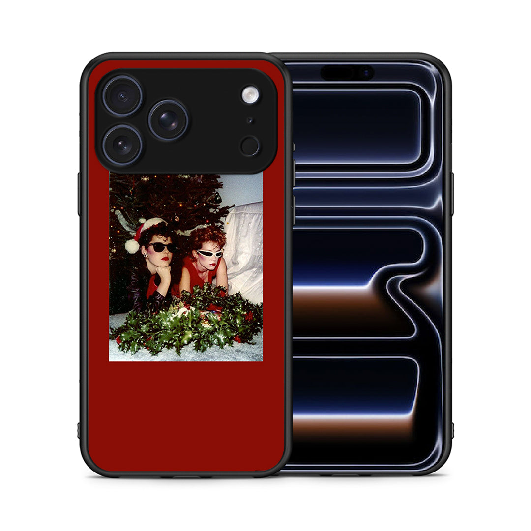 Θήκη iPhone 17 Pro Max Waiting For Xmas από τη Smartfits με σχέδιο στο πίσω μέρος και μαύρο περίβλημα | iPhone 17 Pro Max Waiting For Xmas case with colorful back and black bezels
