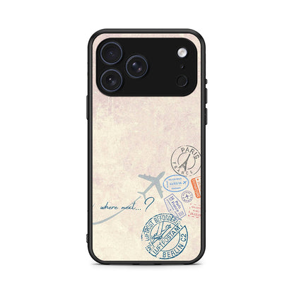 iPhone 17 Pro Max Where Next Θήκη από τη Smartfits με σχέδιο στο πίσω μέρος και μαύρο περίβλημα | Smartphone case with colorful back and black bezels by Smartfits