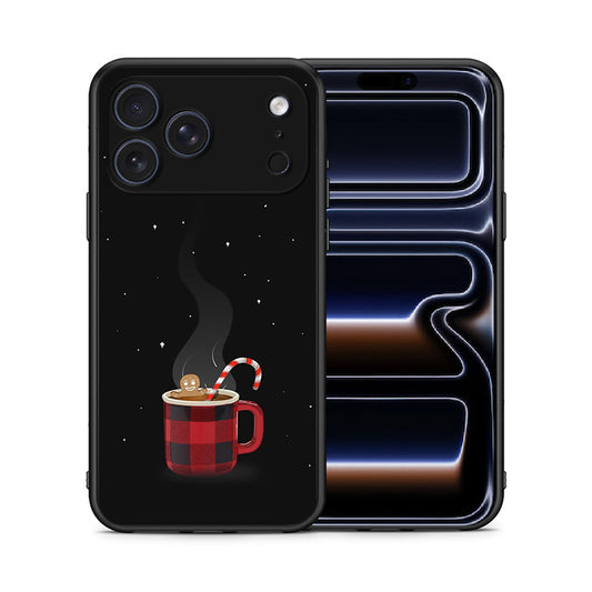 Θήκη iPhone 17 Pro Max Xmas Bathing από τη Smartfits με σχέδιο στο πίσω μέρος και μαύρο περίβλημα | iPhone 17 Pro Max Xmas Bathing case with colorful back and black bezels